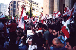 Beirut demonstration against Syrian occupation